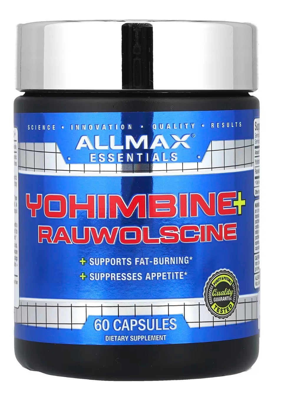 Yohimbine + Rauwolscine, 60 Capstiles